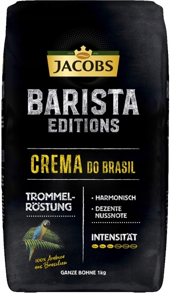 Kawa ziarnista JACOBS BARISTA CREMA do Brasil 1000g