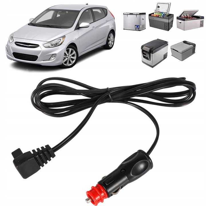 KABEL 12V 24V 2m PRZEWÓD DO LODÓWKI TURYSTYCZNEJ