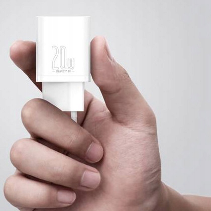 Ładowarka sieciowa Baseus USB-C 20W + kabel do iPhone Lightning fast charge