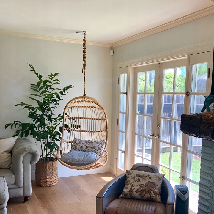 HAK MOCOWANIE SUFITOWE STALOWY UCHWYT DO MONTAŻU PASÓW TRX HUŚTAWKI WORKA