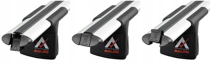 BAGAŻNIK NA RELINGI AUDI A6 Avant, Kombi 5 D 05-10 Czarny