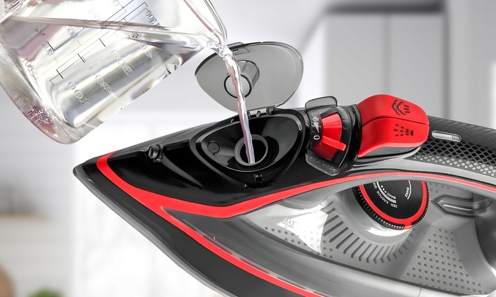 MOCNE ŻELAZKO PAROWE CERAMICZNE STRAŻAK 3000W 9w1 INNOWACJA ANTI-DRIP