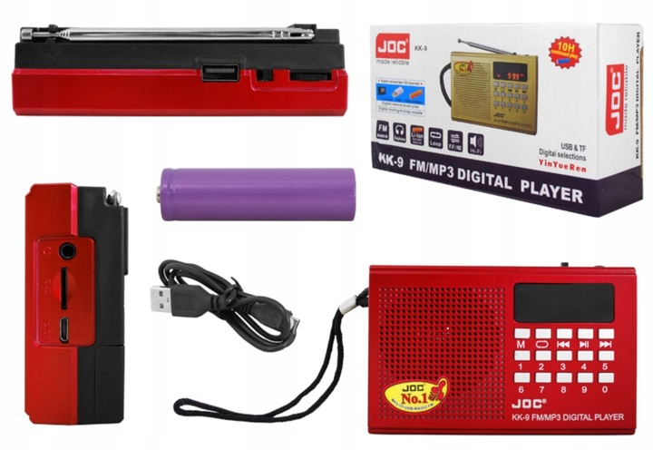 RADIO PRZENOŚNE KIESZONKOWE NA AKUMULATOR