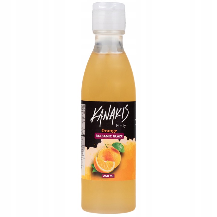 KREM BALSAMICZNY sos balsamiczny pomarańczowy GRECKI 250ml do sałatek