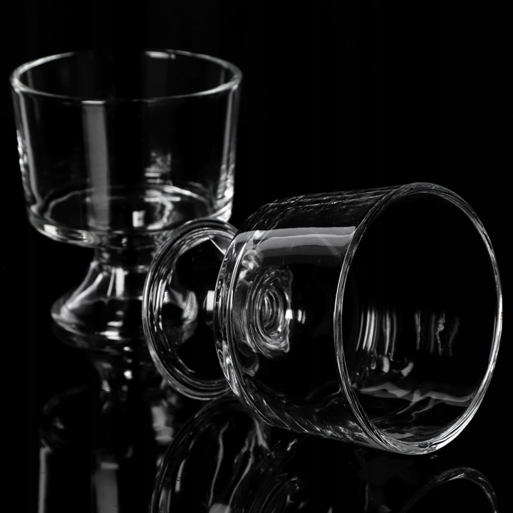 PUCHARKI DO DESERÓW 280ml POJEMNIK NA DESERKI DESERY PUCHAREK LODY KOMPLET