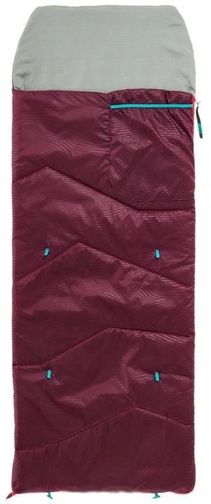 Śpiwór turystyczny dla dzieci Quechua MH 100 10°C