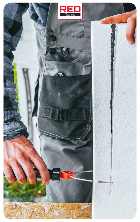 NÓŻ TERMICZNY DO CIĘCIA STYROPIANU 3W1 WYCINARKA DO MATERIAŁÓW IZOLACYJNYCH