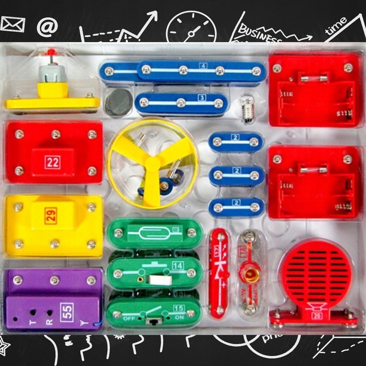 Sekrety elektroniki 80 eksperymentów zestaw 85958 Dromader