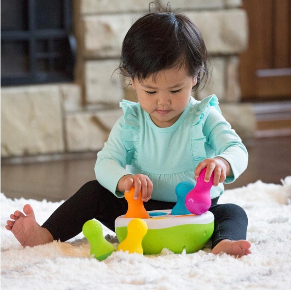 FAT BRAIN TOYS SPINNY PINS SORTER KRĘGLE WAŃKI