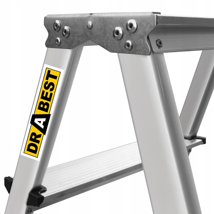 Drabina drabinka taboret 3 Stopniowa podest MOCNA WYTRZYMAŁA PREMIUM