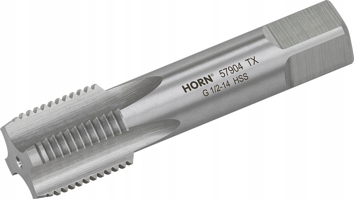 GWINTOWNIK RUROWY 1/2'' - 14 GWINT CALOWY HSS DIN5157 WALCOWY + NARZYNKA