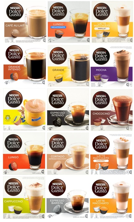 Kapsułki Nescafe Dolce Gusto Cortado Macchiato 16