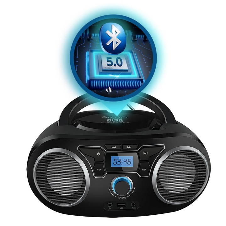 Boombox Manta BBX006 CD Radio Bluetooth