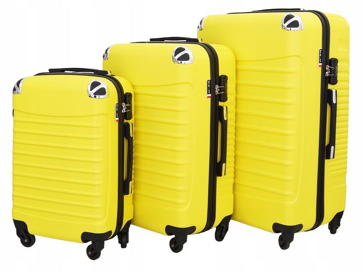 ZESTAW WALIZEK 3w1 WALIZKA PODRÓŻNA NA KÓŁKACH GRAVITT 2023