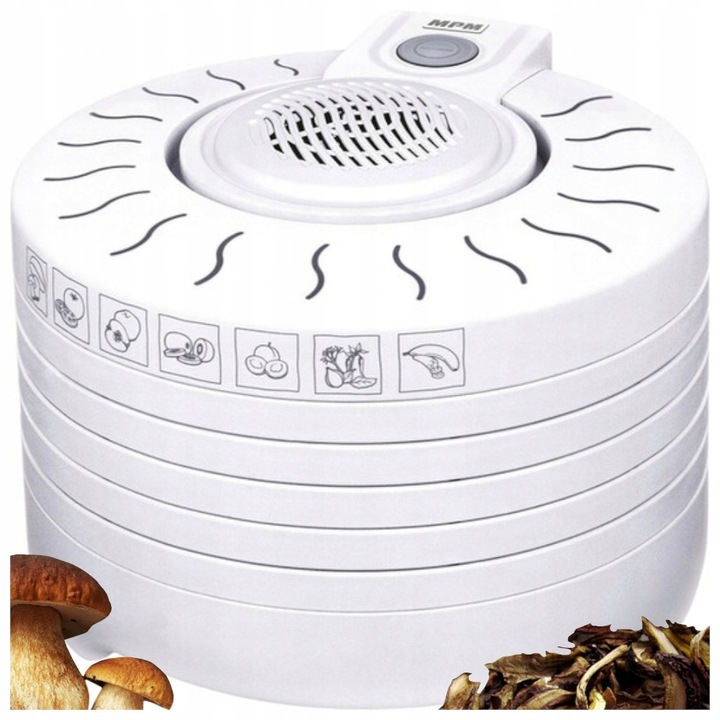 SUSZARKA DO GRZYBÓW I OWOCÓW MPM MSG-01 5 SIT 250W