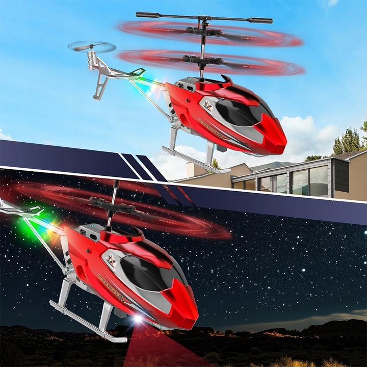 HELIKOPTER ZDALNIE STEROWANY RC SAMOLOT NA PILOT LED USB ŚMIGŁOWIEC 2.4G