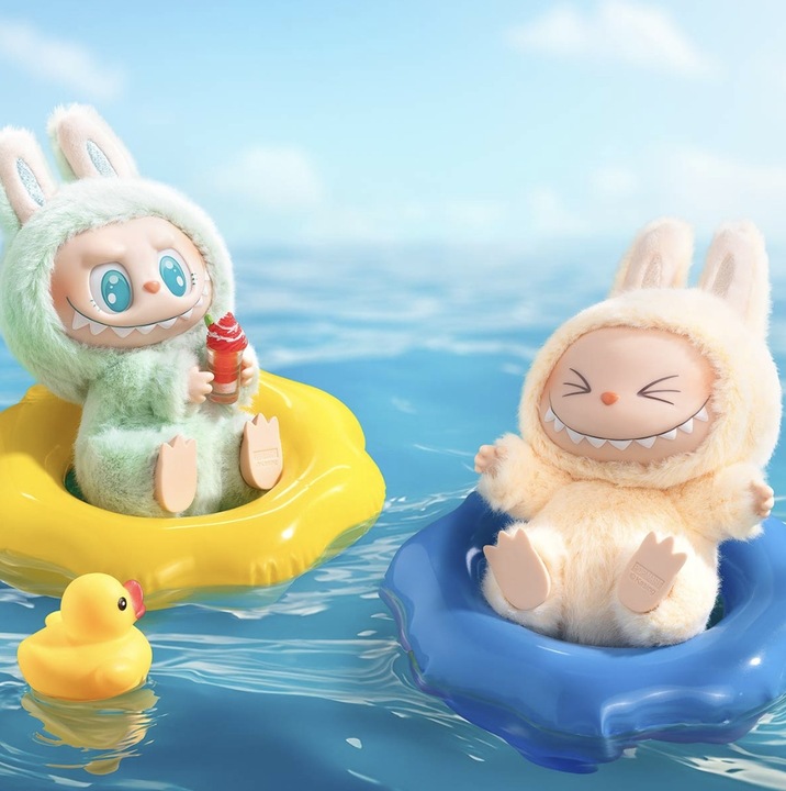 LABUBU Siedzący HAVE A SEAT BRELOK FIGURKA PLUSZOWA MASKOTKA NIESPODZIANKA