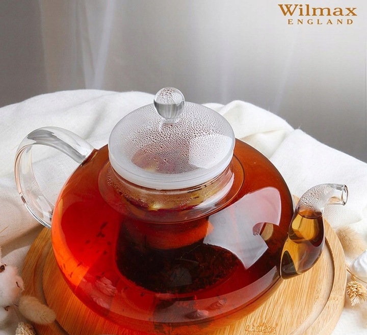 Dzbanek zaparzacz do herbaty szkło termiczne Wilmax 1200ml