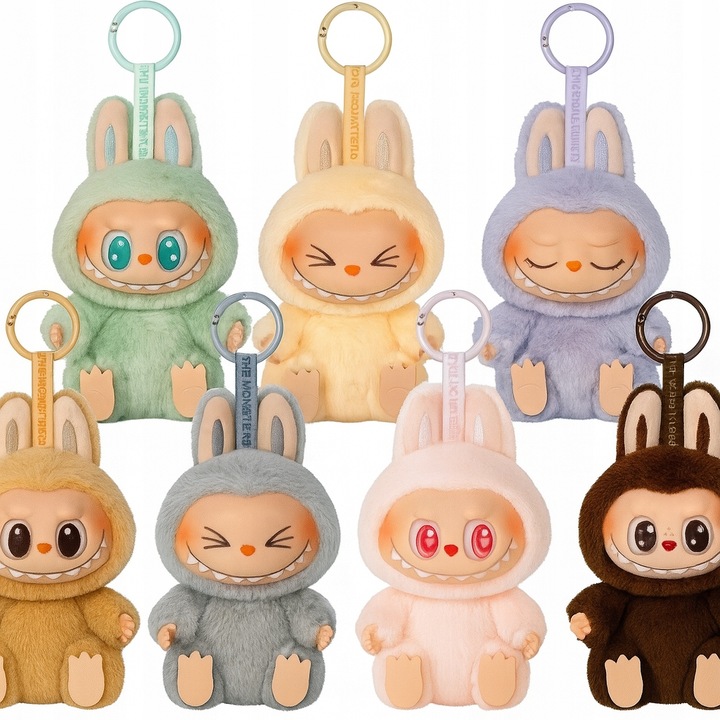 LABUBU HAVE A SEAT THE MONSTERS BRELOK PLUSZOWA MASKOTKA KOLEKCJONERSKA