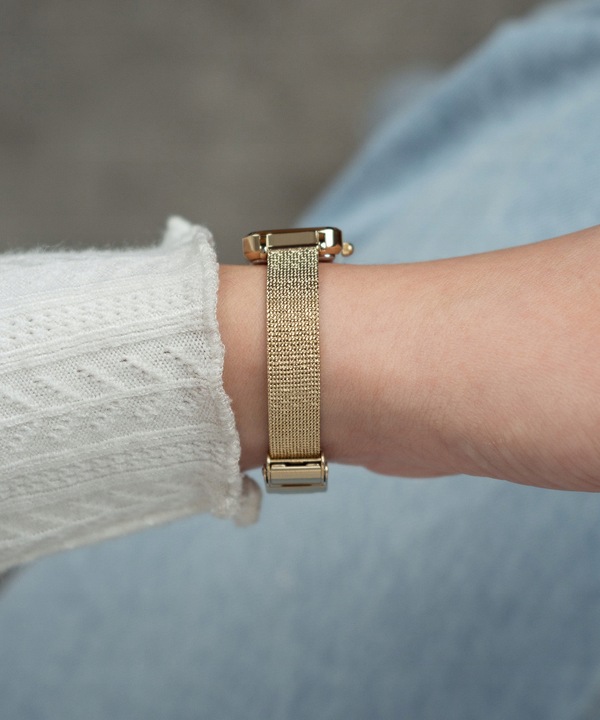 Zegarek damski Daniel Wellington Quadro Pressed Evergold 20 DW-DW00100557