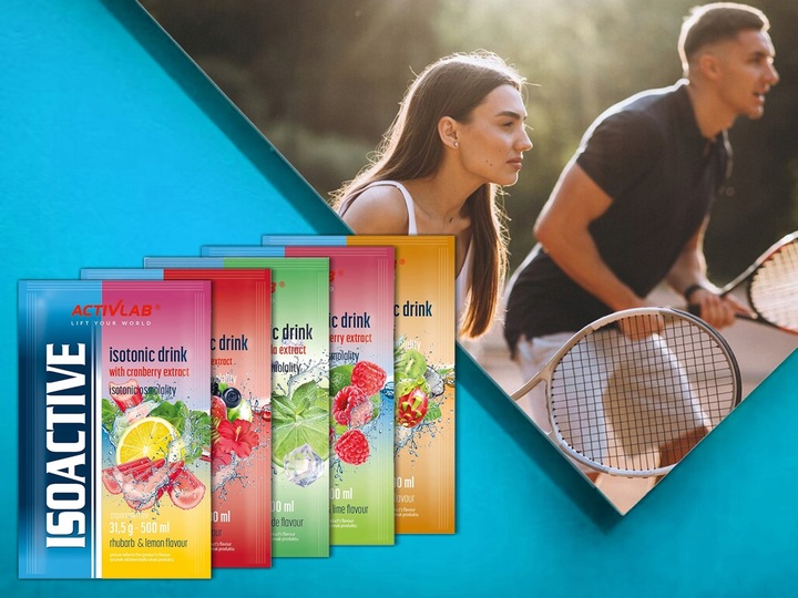ACTIVLAB ISOACTIVE ISOTONIC x18 MIX SMAKÓW NAPÓJ IZOTONICZNY IZOTONIK