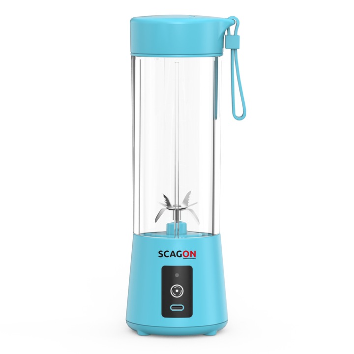 BLENDER BLENDY SCAGON PRZENOŚNY SHAKER Niebieski