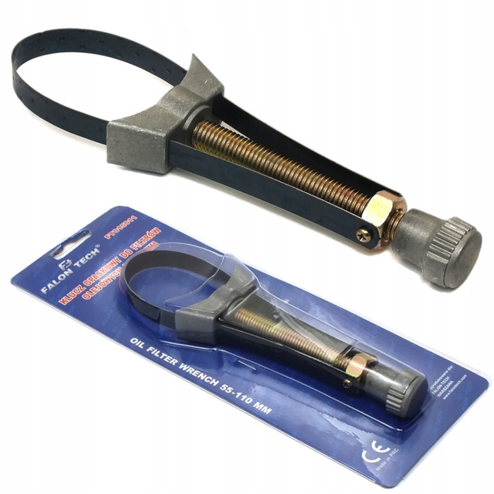 KLUCZ PAZURKOWY DO FILTRA FILTRÓW OLEJU 3-RAMIENNY + KLUCZ OPASKOWY 55-110