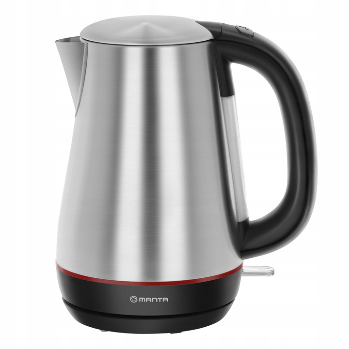 CZAJNIK ELEKTRYCZNY bezprzewodowy MOCNY stalowy stal nierdzewna 2200W 1,7l