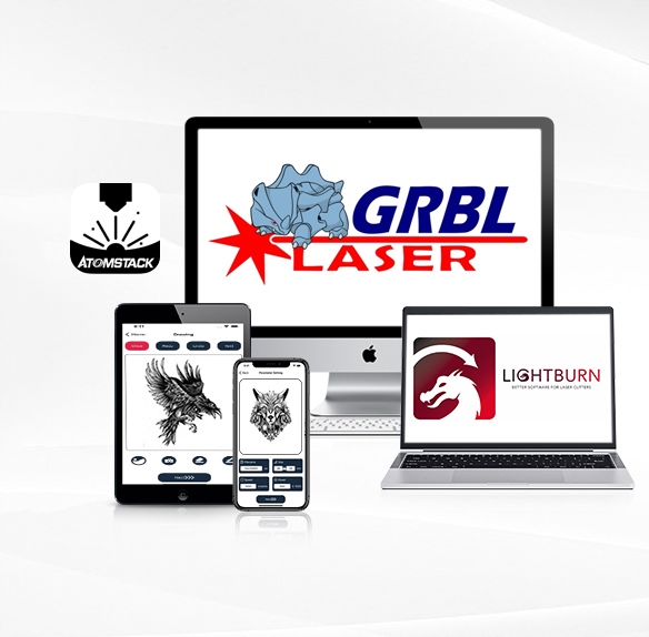 Nowa grawerka wycinarka laserowa ATOMSTACK A5 V2 400x400mm