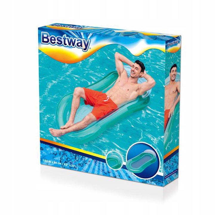Materac Dmuchany z Oparciem do Pływania Aqua Bestway 43103