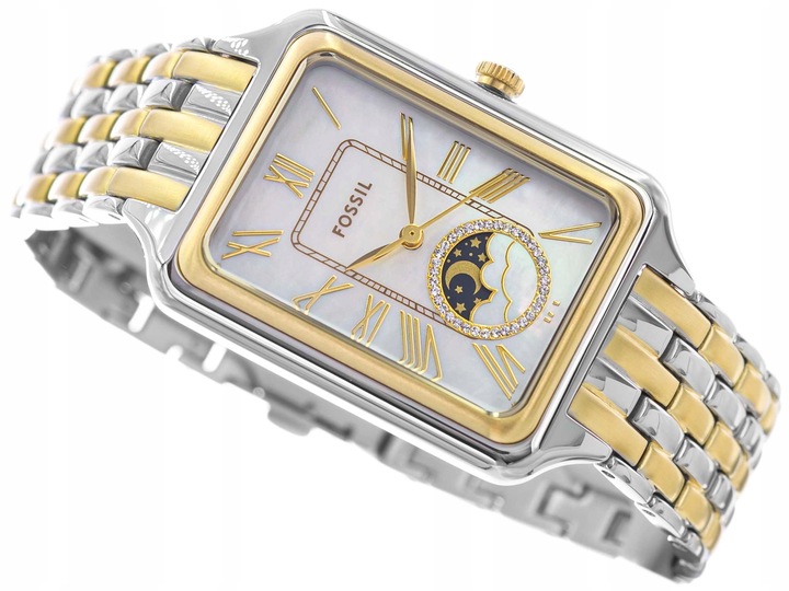 DAMSKI ZEGAREK FOSSIL ES5399 RAQUEL NA BRANSOLECIE WSKAŹNIK DAY/NIGHT
