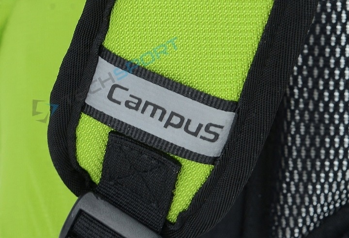 LEKKI WYGODNY PLECAK MIEJSKI CAMPUS KOOL | POJEMNOŚĆ 20L | CZARNY