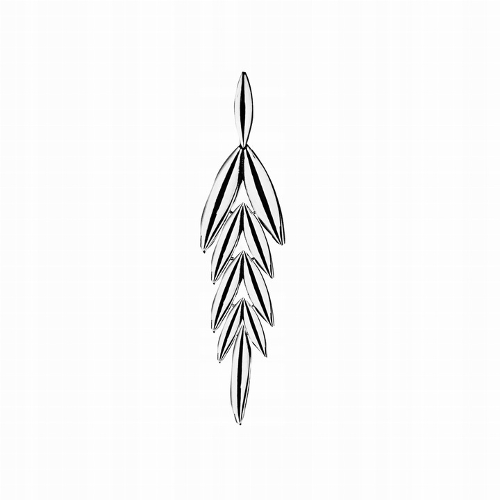 Wisiorek srebrny zawieszka Jodła Jodełka pr925