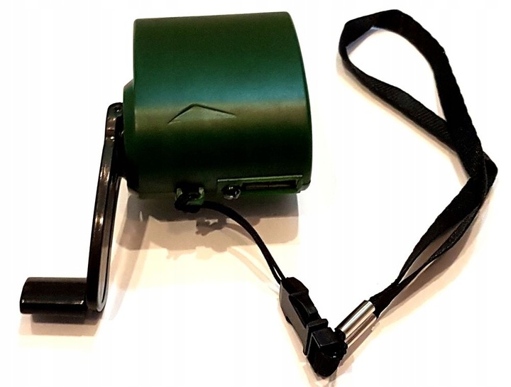 DYNAMO Ładowarka GSM na korbkę telefonu USB (4791)