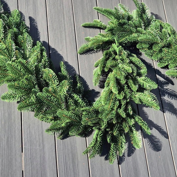 Girlanda Jodła 3 metry 100% PE 300 cm DŁUGA gęsta jak naturalna balustrada