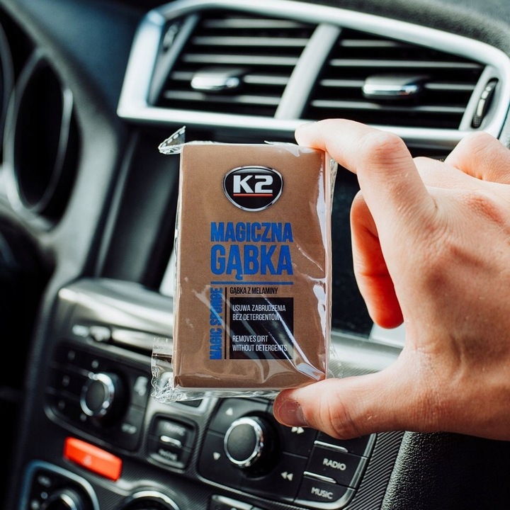 K2 MAGIC SPONGE MAGICZNA GĄBKA DO SAMOCHODU x10
