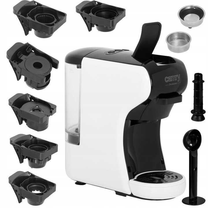 Ekspres kapsułkowy Camry CR4414 19 bar biały