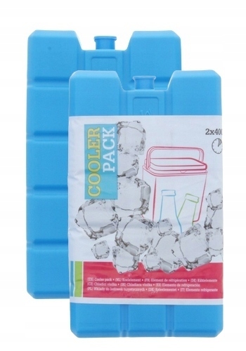 WKŁADY CHŁODZĄCE MROŻĄCE DO LODÓWEK TURYSTYCZNYCH ZESTAW 8szt 200 400 600ml