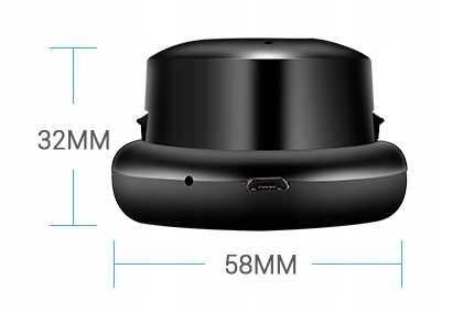 Kamera wifi draVires ip szpiegowska mała mini podczerwień