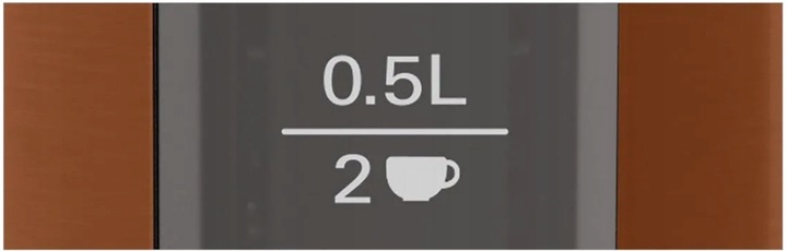 Czajnik elektryczny Bosch TWK4P439 2400 W 1,7 l żółty/złoty