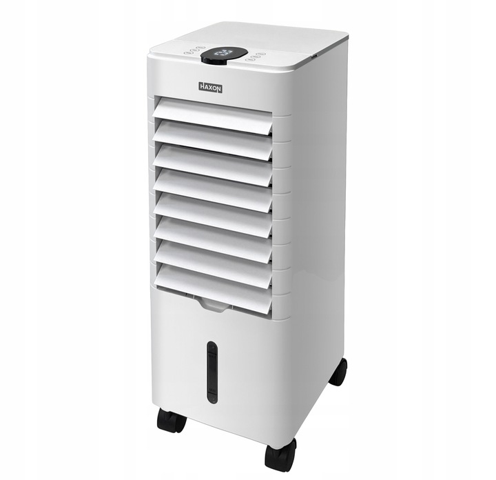 Klimatyzator wodny przenośny HAXON ZAX 4w1 LED nawilżacz pilot + wkłady