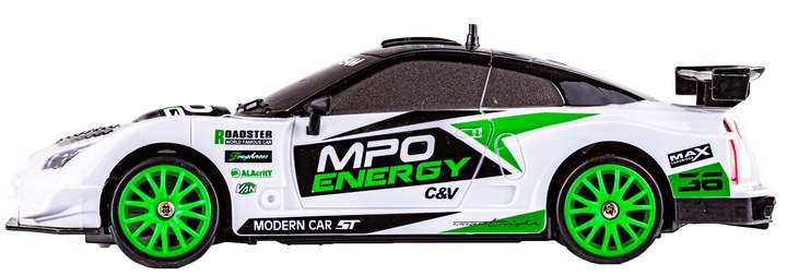 ZESTAW RC Samochód ZDALNIE STEROWANY 4x4 Auto na PILOTA do DRIFTU Nissan GT