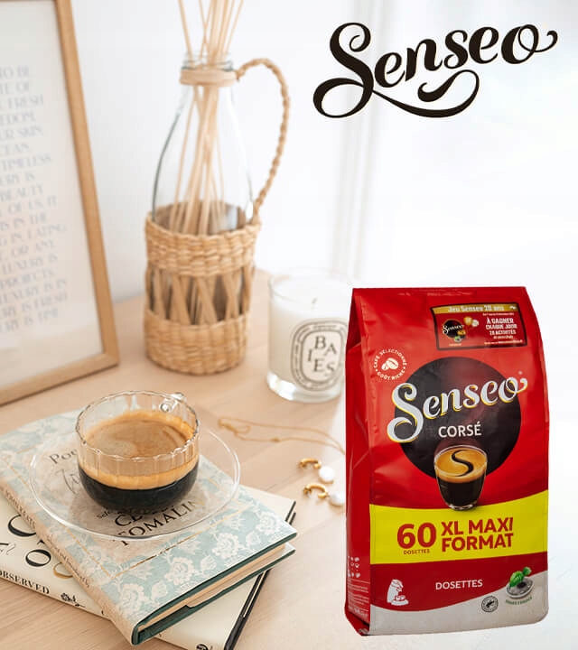 Pady SENSEO PHILIPS CORSE | kawa w padach 60szt. | GRATIS videobook