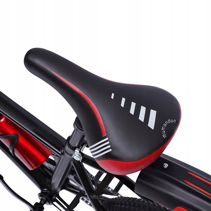 20” 6-biegowy dziecięcy rower górski czerwony.