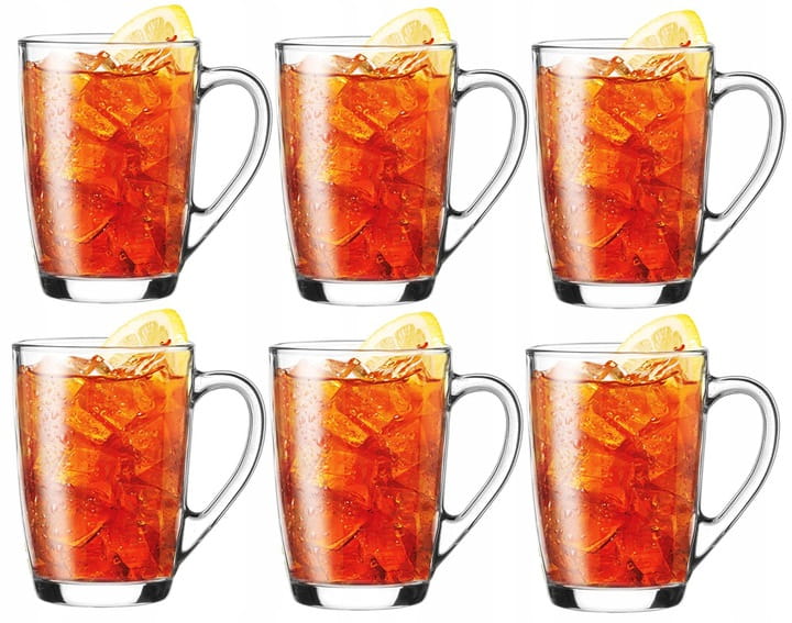 6x szklanki kubki z uchem do kawy latte herbaty Ala 300ml