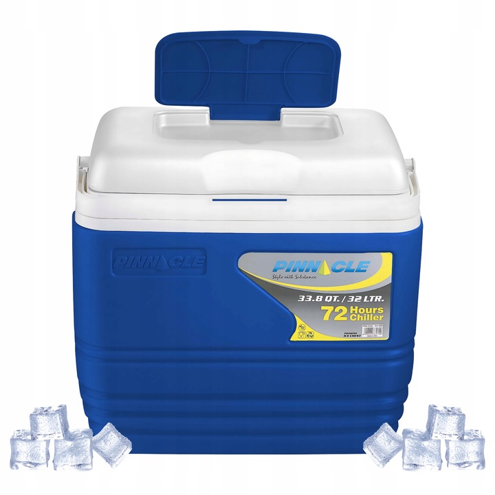 Lodówka turystyczna Pinnacle TPX 7000 32 L granatowa na biwak piknik podróż