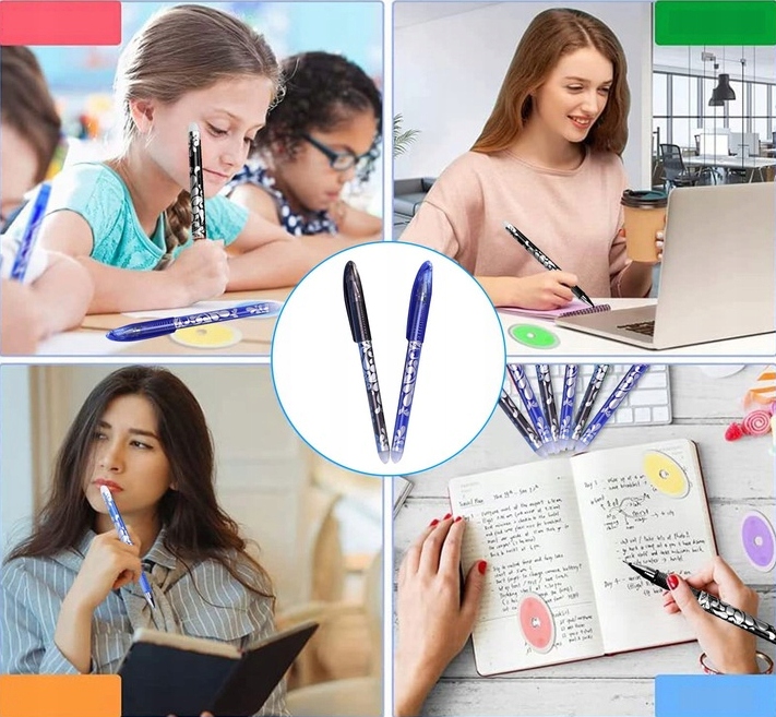 PLECAK SZKOLNY DLA NASTOLATKI DUŻY A4 MODNY TORNISTER+lunch box+Długopisy