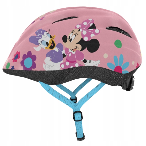 Kask rowerowy na hulajnogę rolki deskorolk Mini Minnie obwód głowy 48-52 cm
