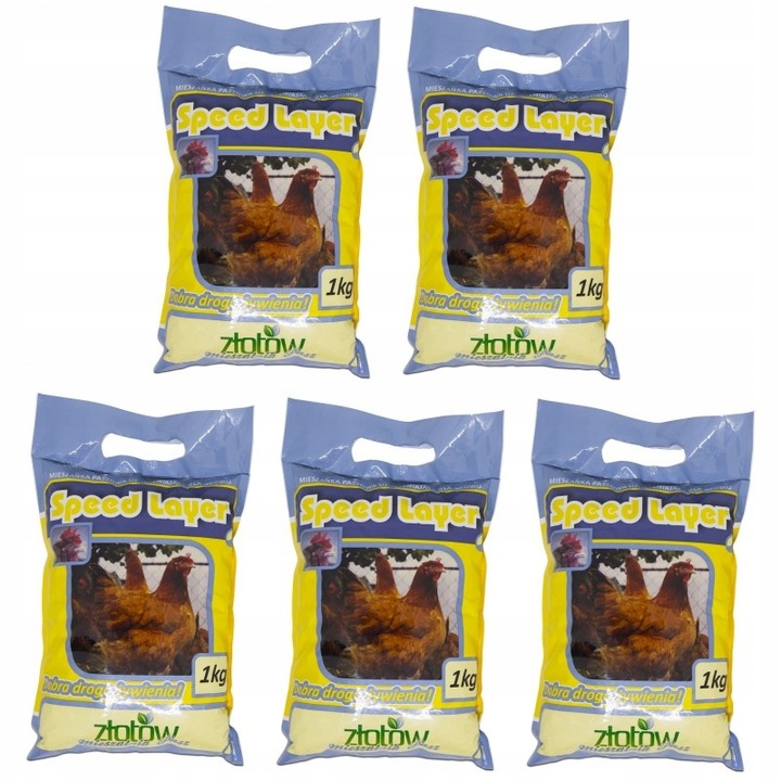 Speed Layer pasza dla kur niosek Dopalacz nieśności Kura Nioska 5