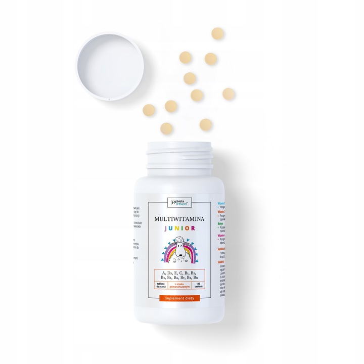 Multiwitamina JUNIOR dla dzieci DO SSANIA 2x120